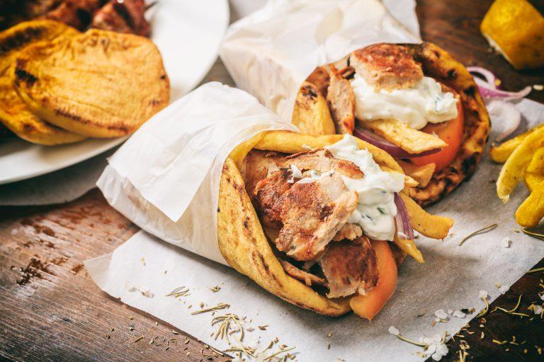 souvlaki wraps